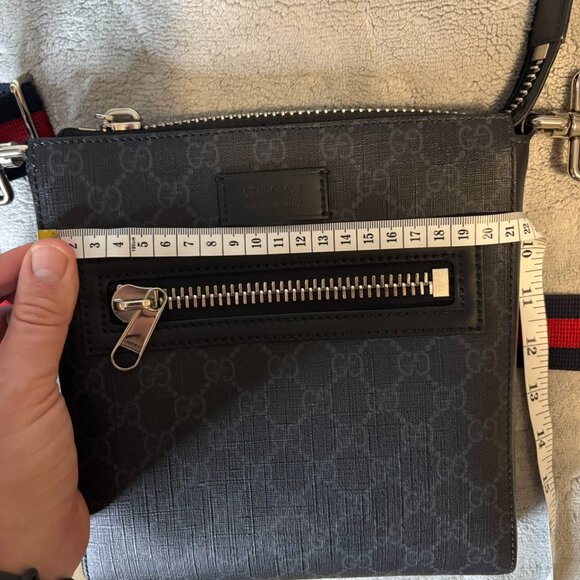 Gucci flat messenger bag or men's cross bag - Picture 13 of 13
